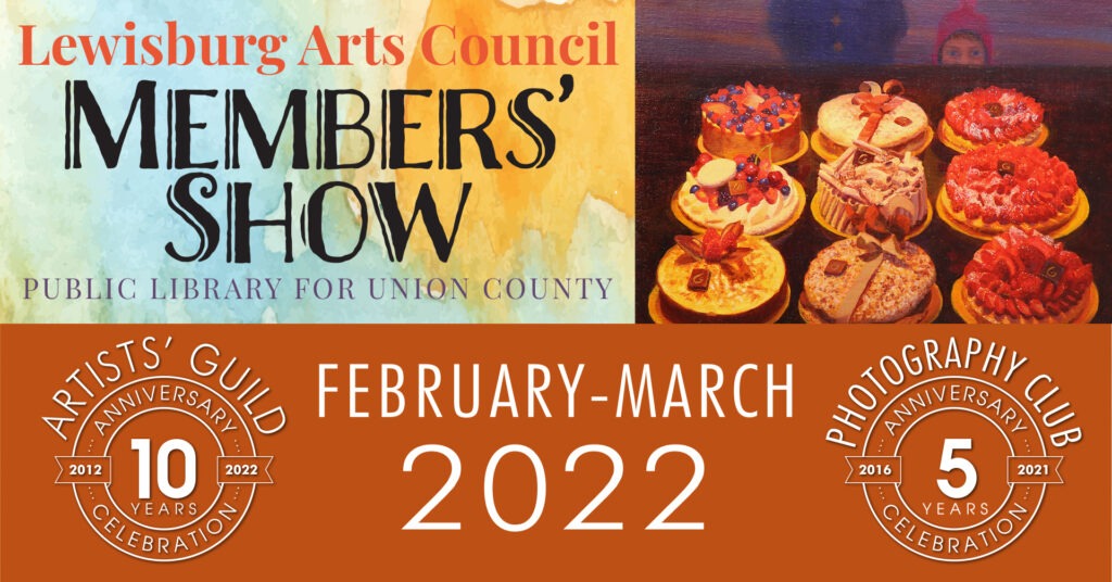 2022 Members' Show at the Public Library for Union County in Lewisburg, PA