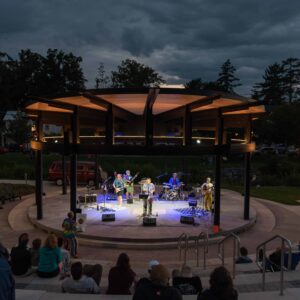 Music in the Park 2024 Folk Justice Band - Photo by Bob Haefner